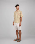 brava spicy aloha shirt cream (LAST SIZE SMALL)