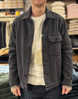 captain santors carpenter jacket 5506 ck06 navy brown