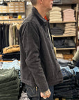 captain santors carpenter jacket 5506 ck06 navy brown