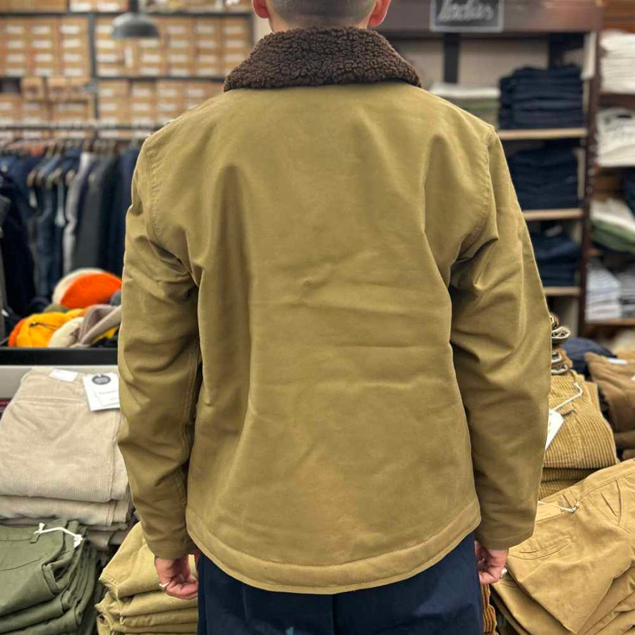 captain santors deck jacket n1 kaki