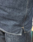 captain santors denim polo shirt 8805 cg369 blue