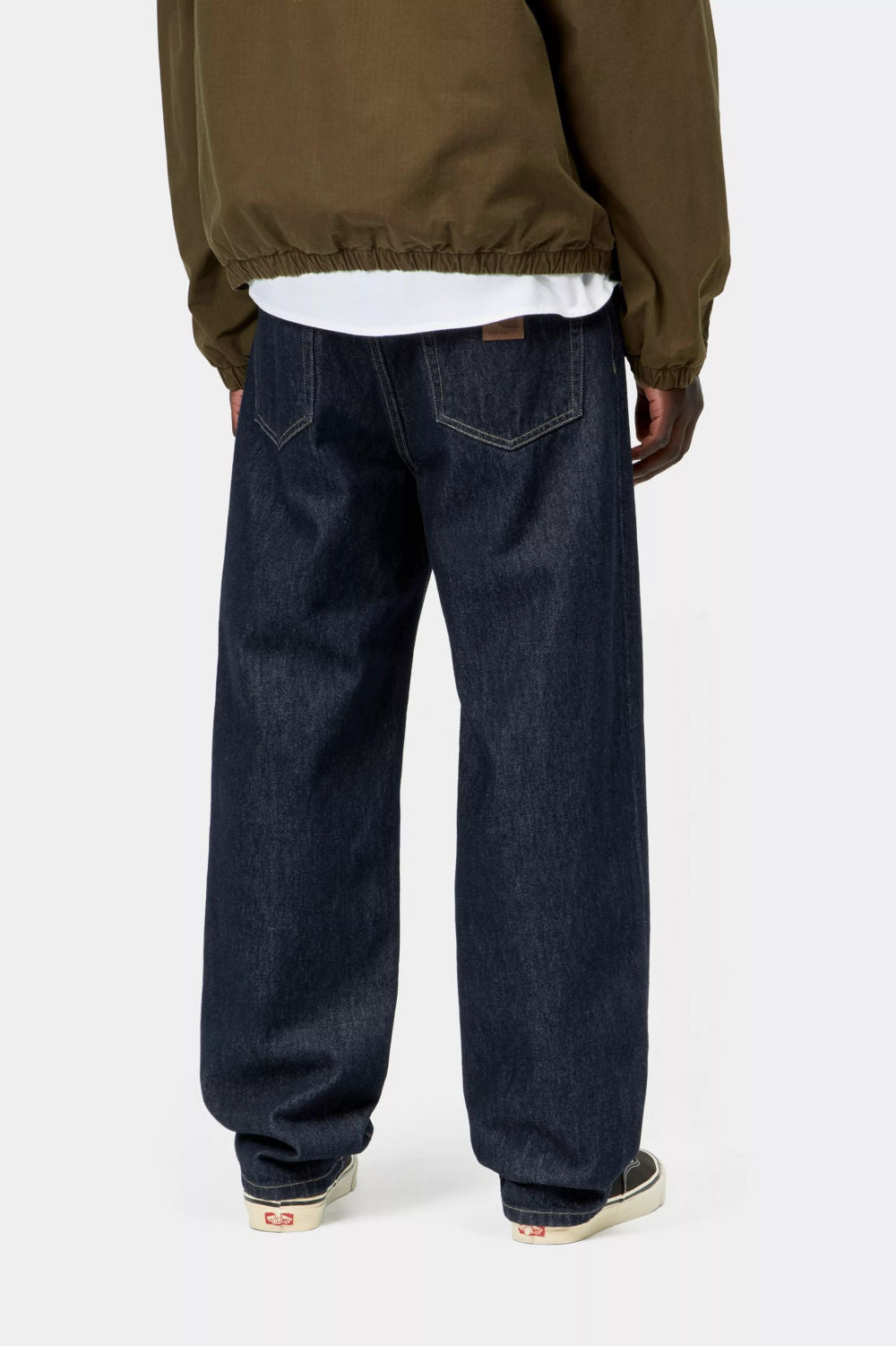 carhartt wip aaron pant blue rinsed