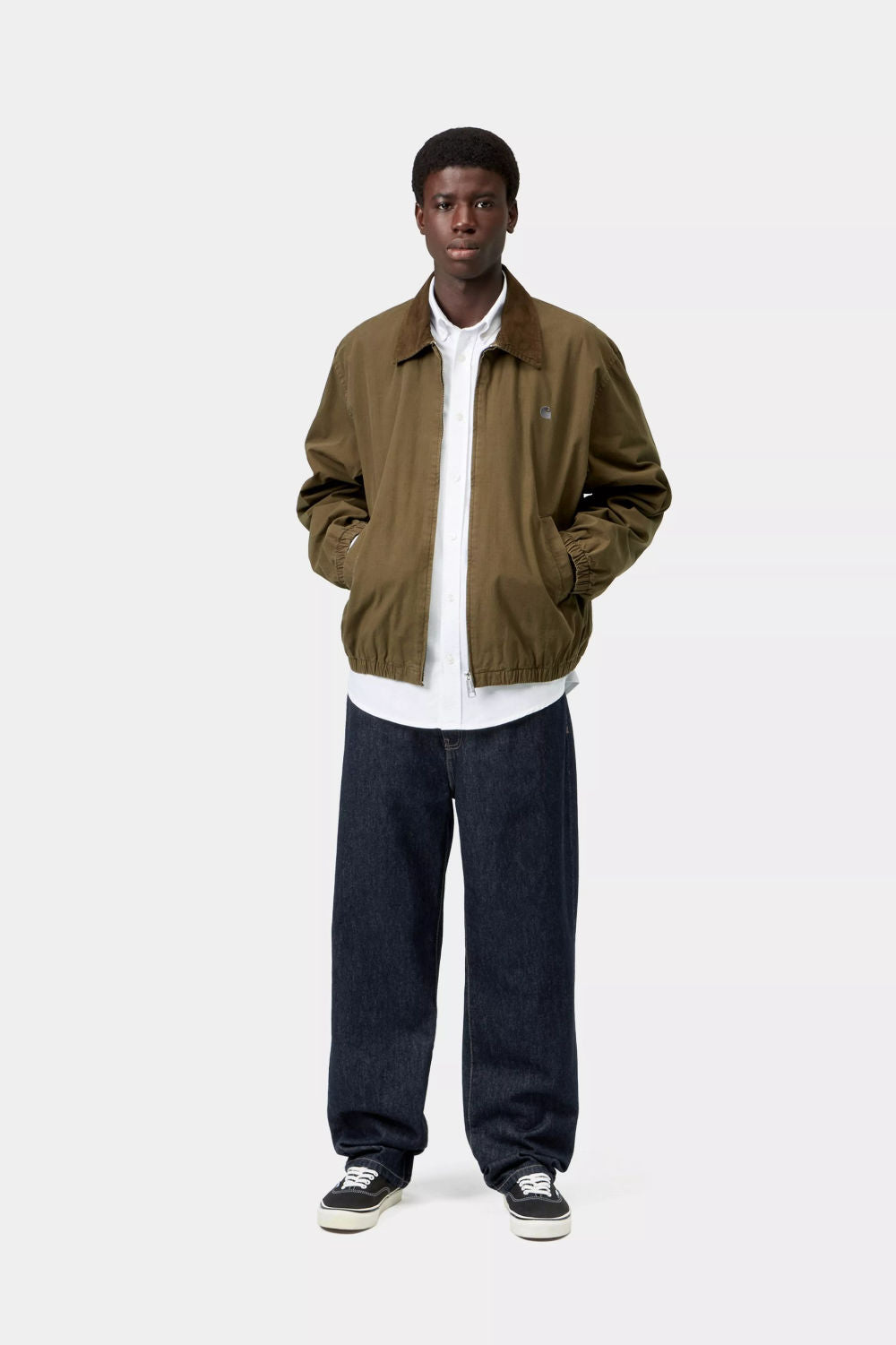 carhartt wip aaron pant blue rinsed