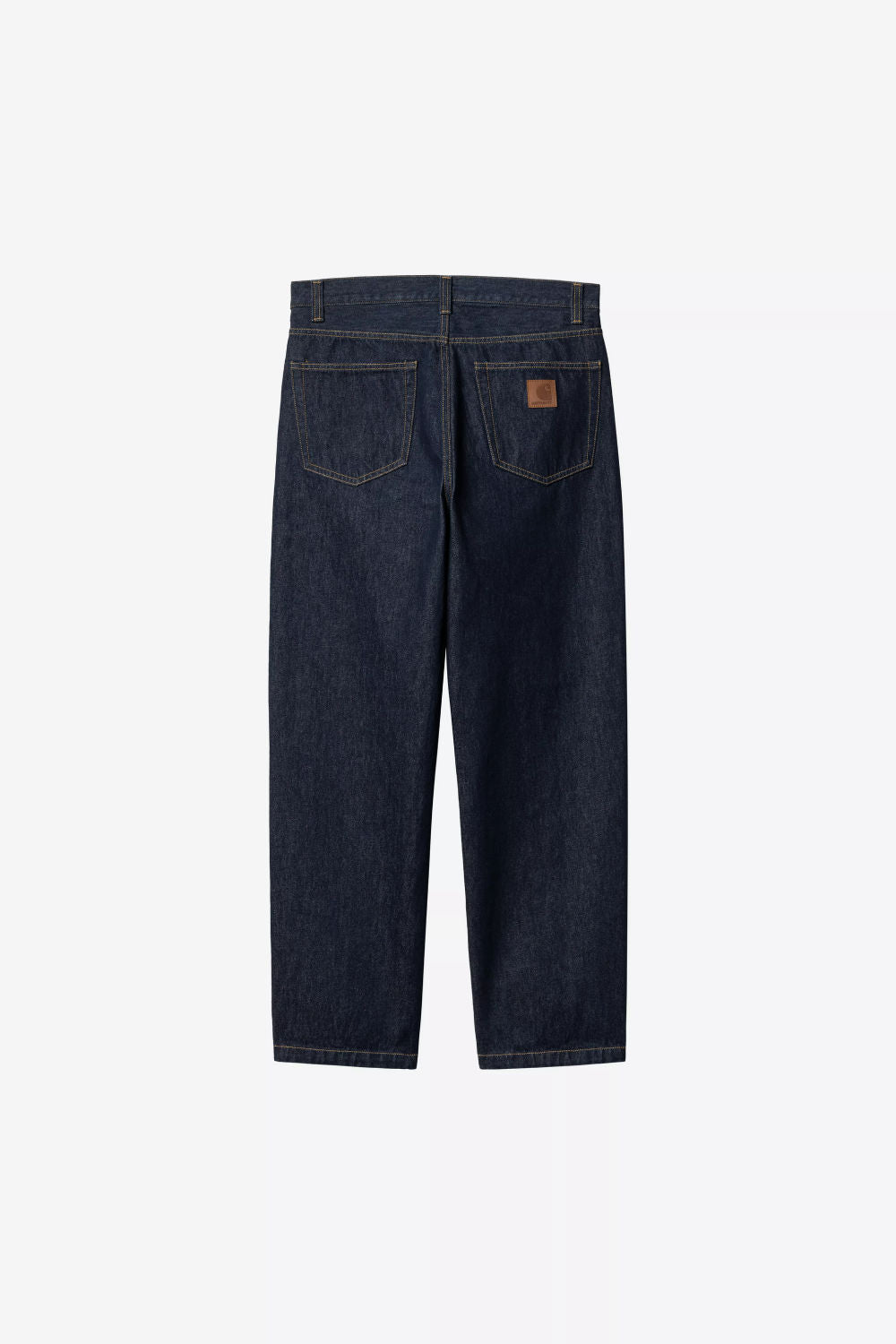 carhartt wip aaron pant blue rinsed