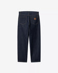 carhartt wip aaron pant blue rinsed