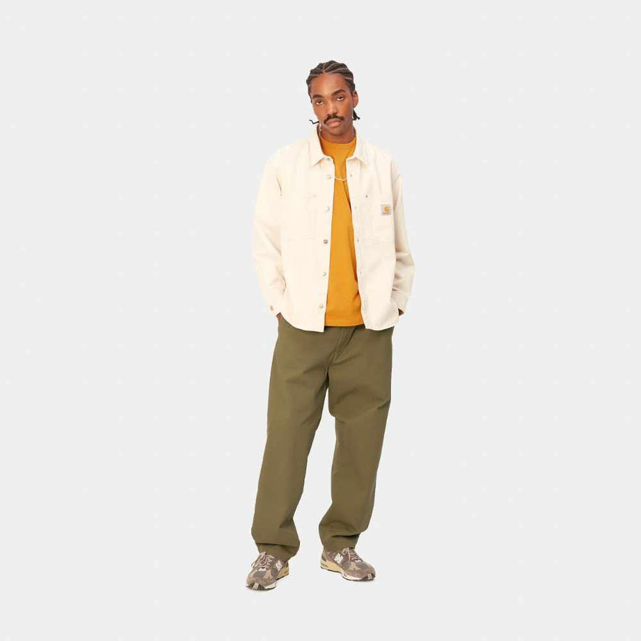 carhartt wip calder pant larch rinsed