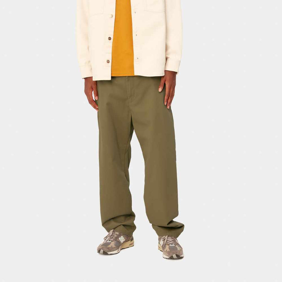 carhartt wip calder pant larch rinsed