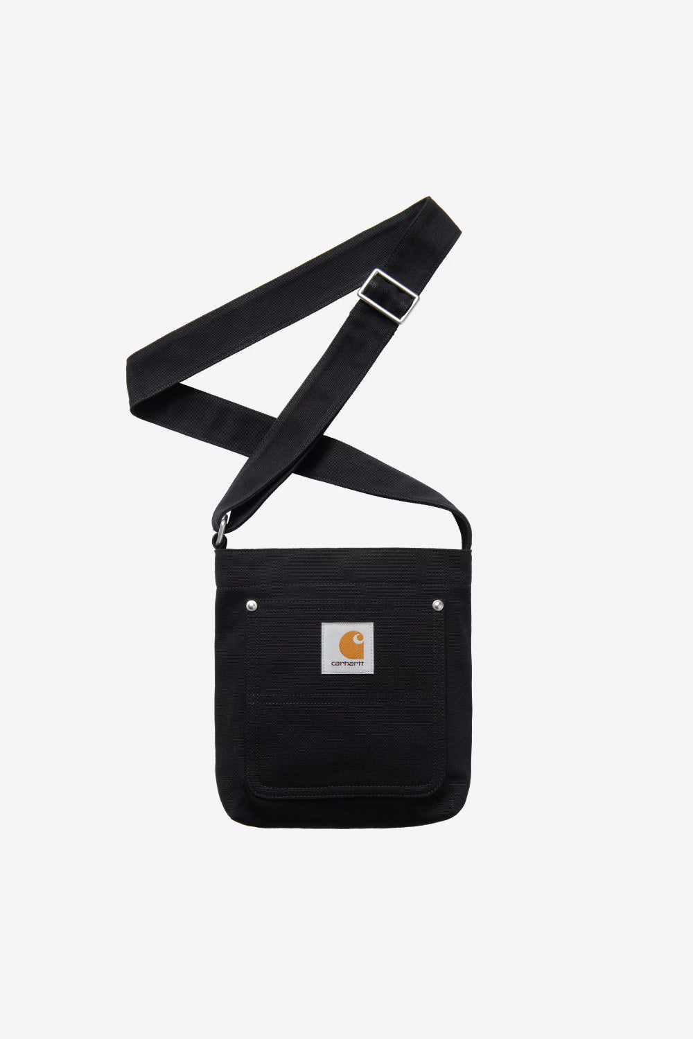 carhartt wip canvas bag small hamilton black