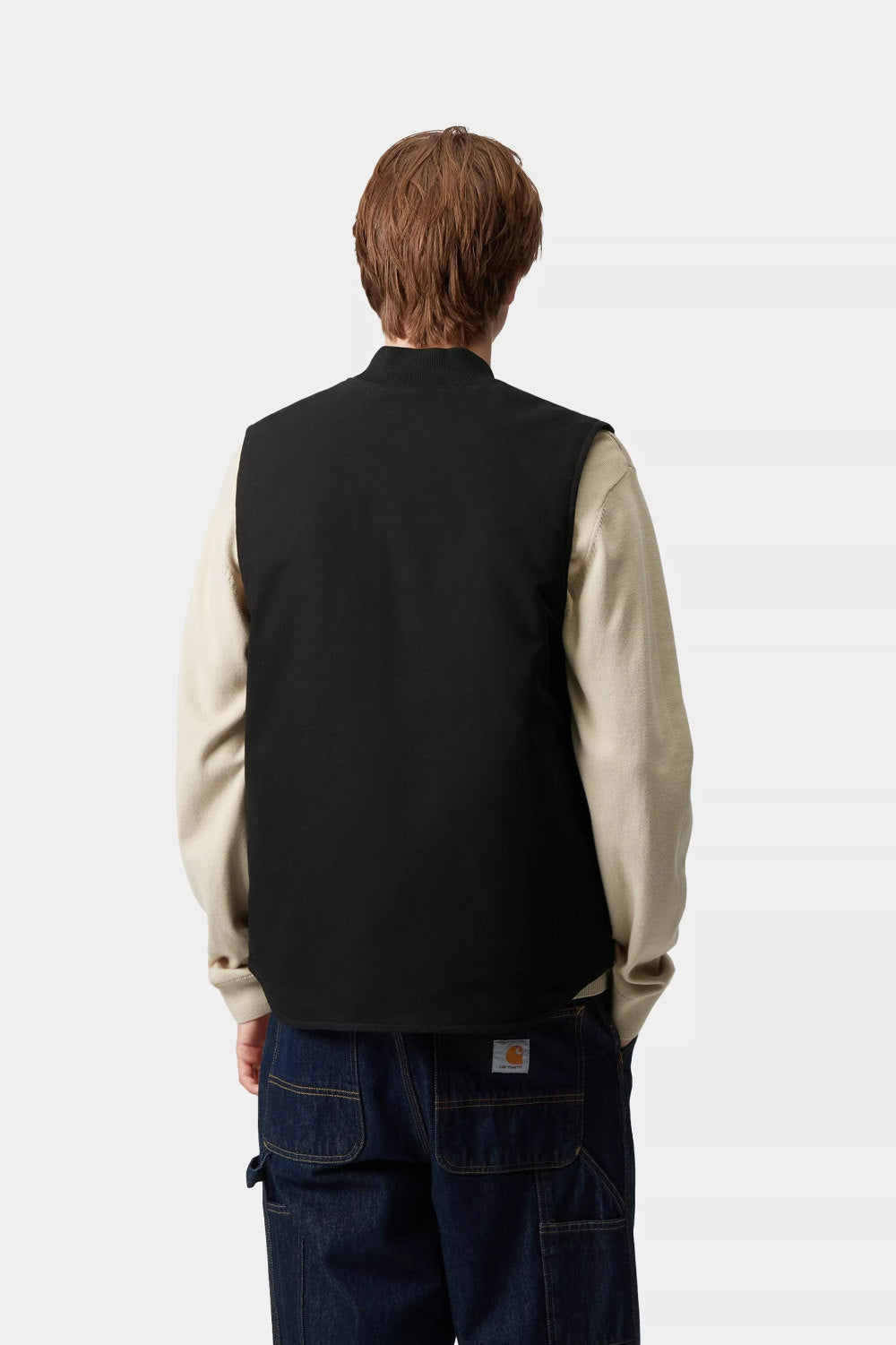 carhartt wip classic vest black rigid