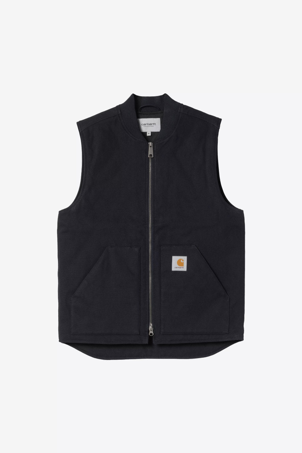 carhartt wip classic vest dark navy rigid