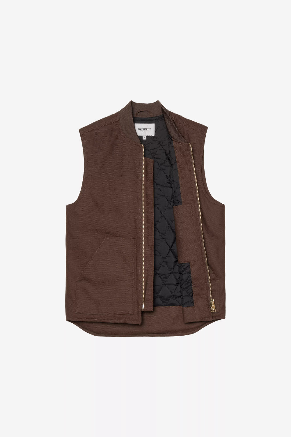 carhartt wip classic vest tobacco rigid