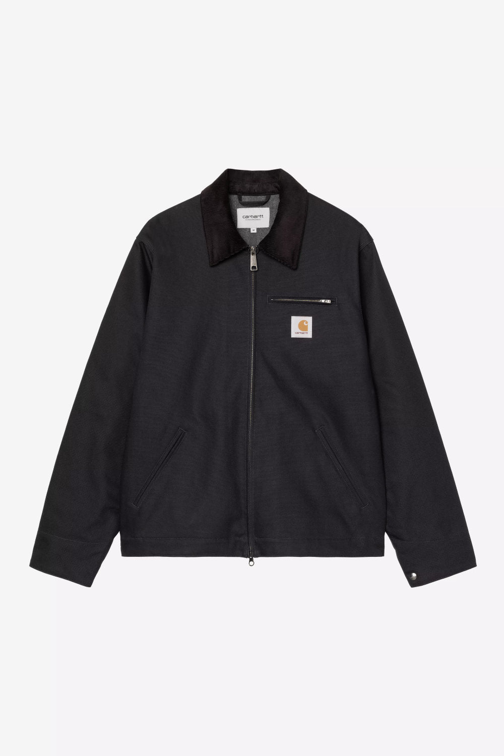 carhartt wip detroit jacket winter dark navy black rigid