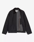 carhartt wip detroit jacket winter dark navy black rigid