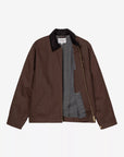 carhartt wip detroit jacket winter tobacco black rigid