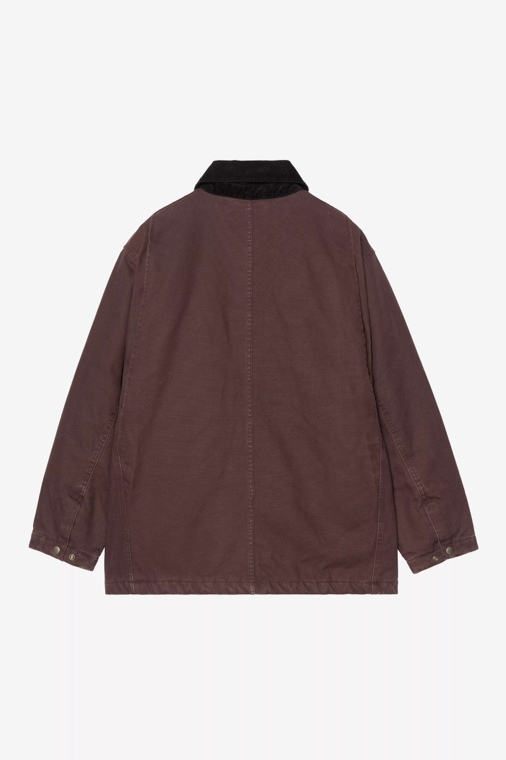 carhartt wip lander coat palisander black stone washed