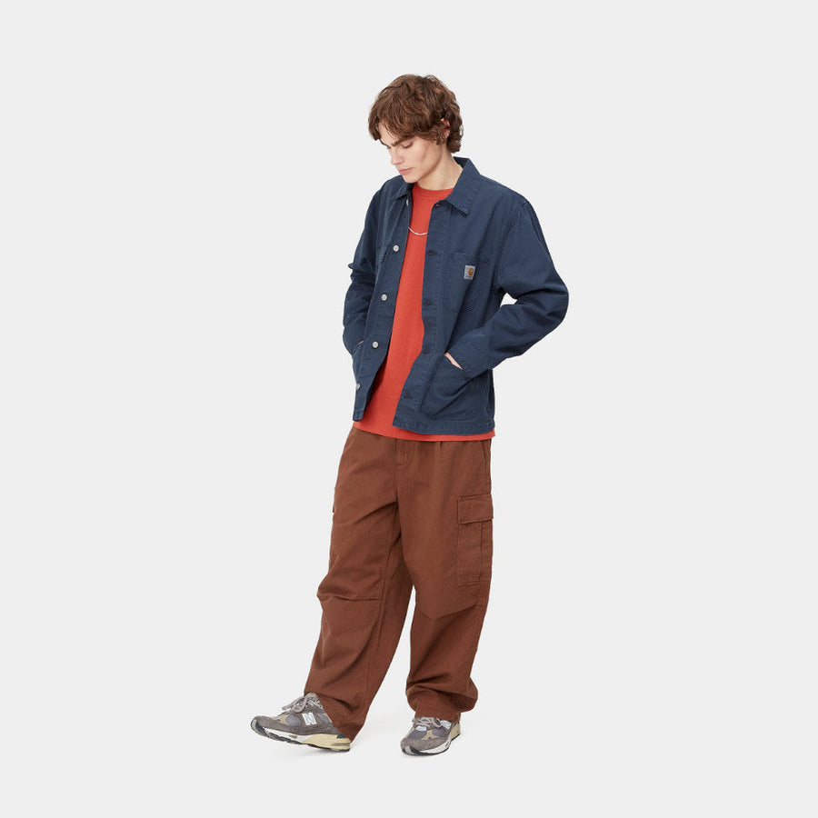 carhartt wip michigan coat storm blue garment dyed (LAST SIZE LARGE)