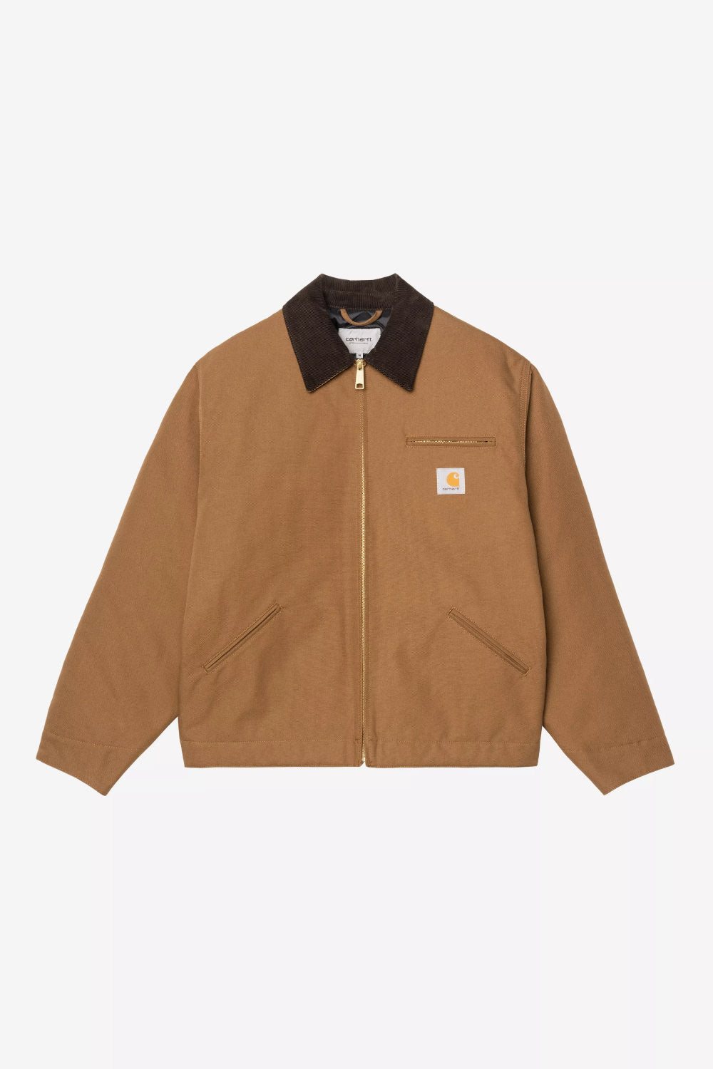 carhartt wip og detroit jacket winter h brown tobacco rigid
