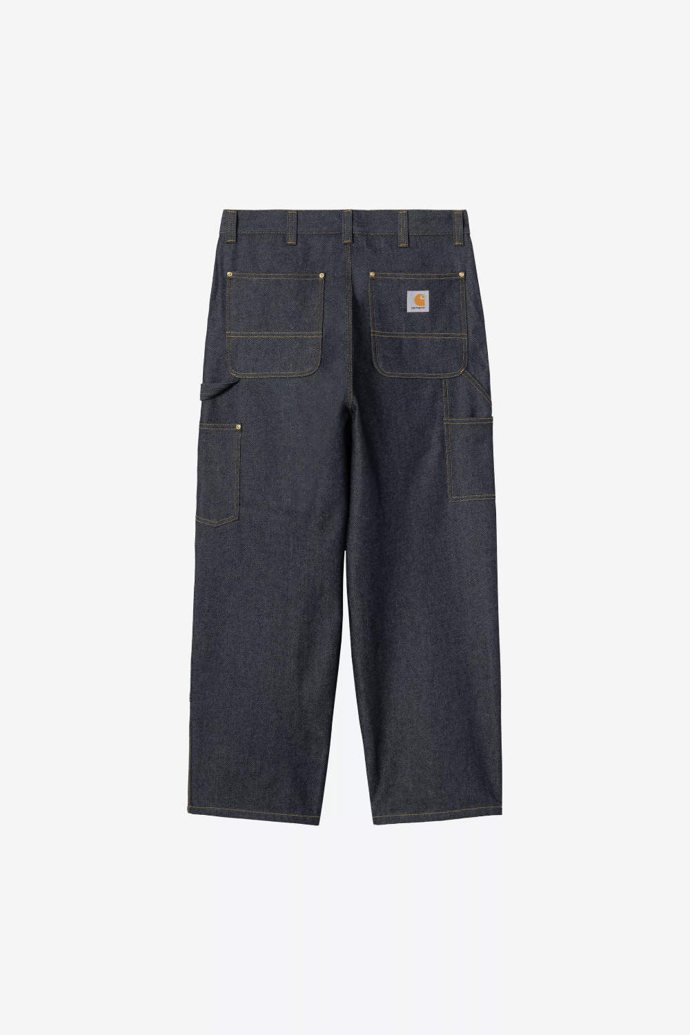 carhartt wip og double knee pant blue rigid – www.sublime.bz