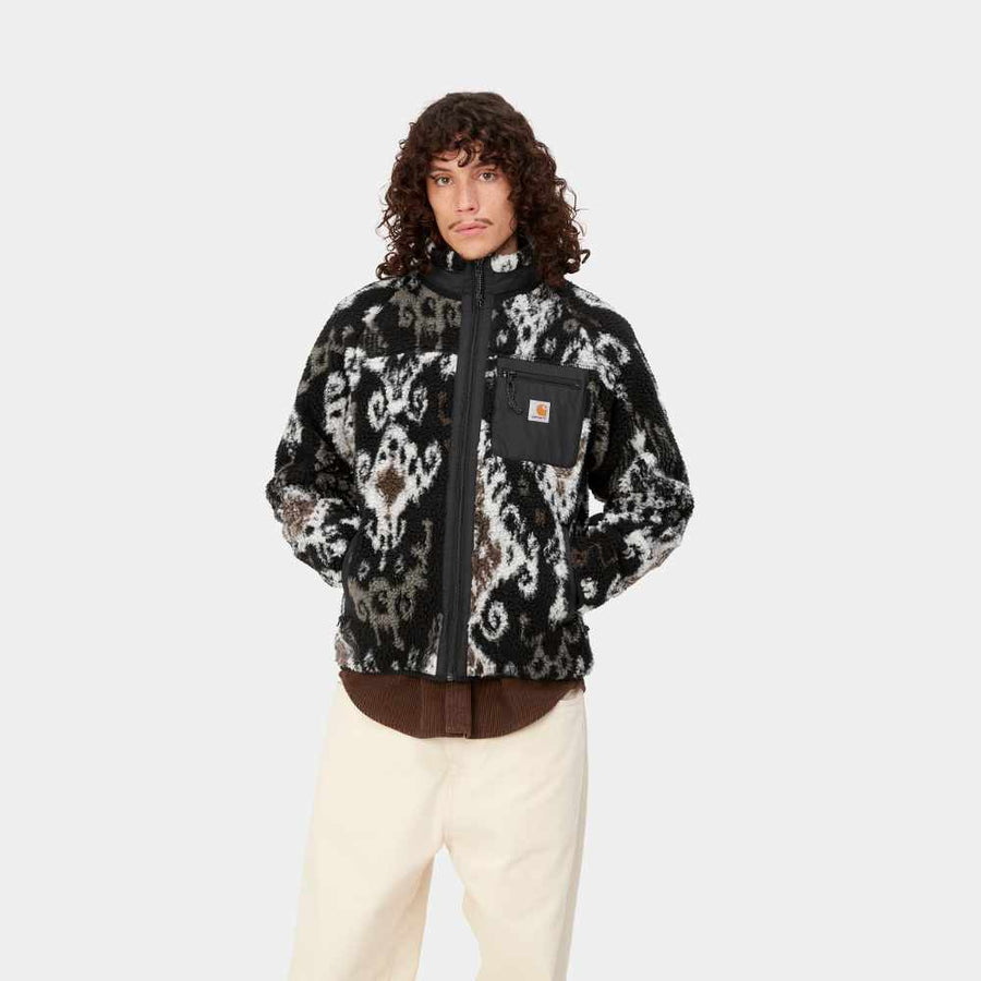 carhartt wip prentis liner baru jacquard black black