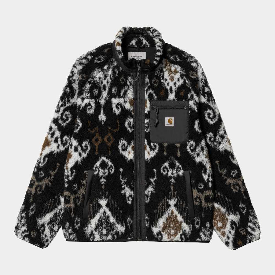 carhartt wip prentis liner baru jacquard black black