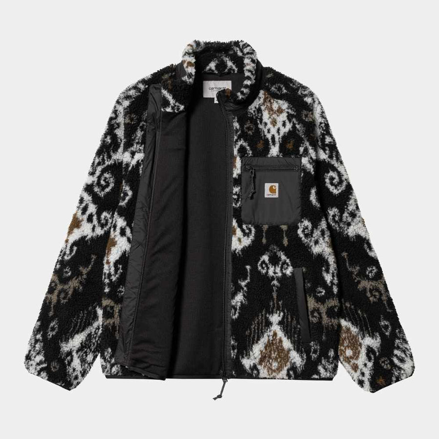 carhartt wip prentis liner baru jacquard black black