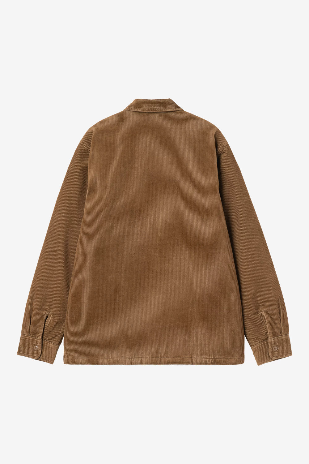 carhartt wip whitsome shirt jacket cotton corduroy h brown