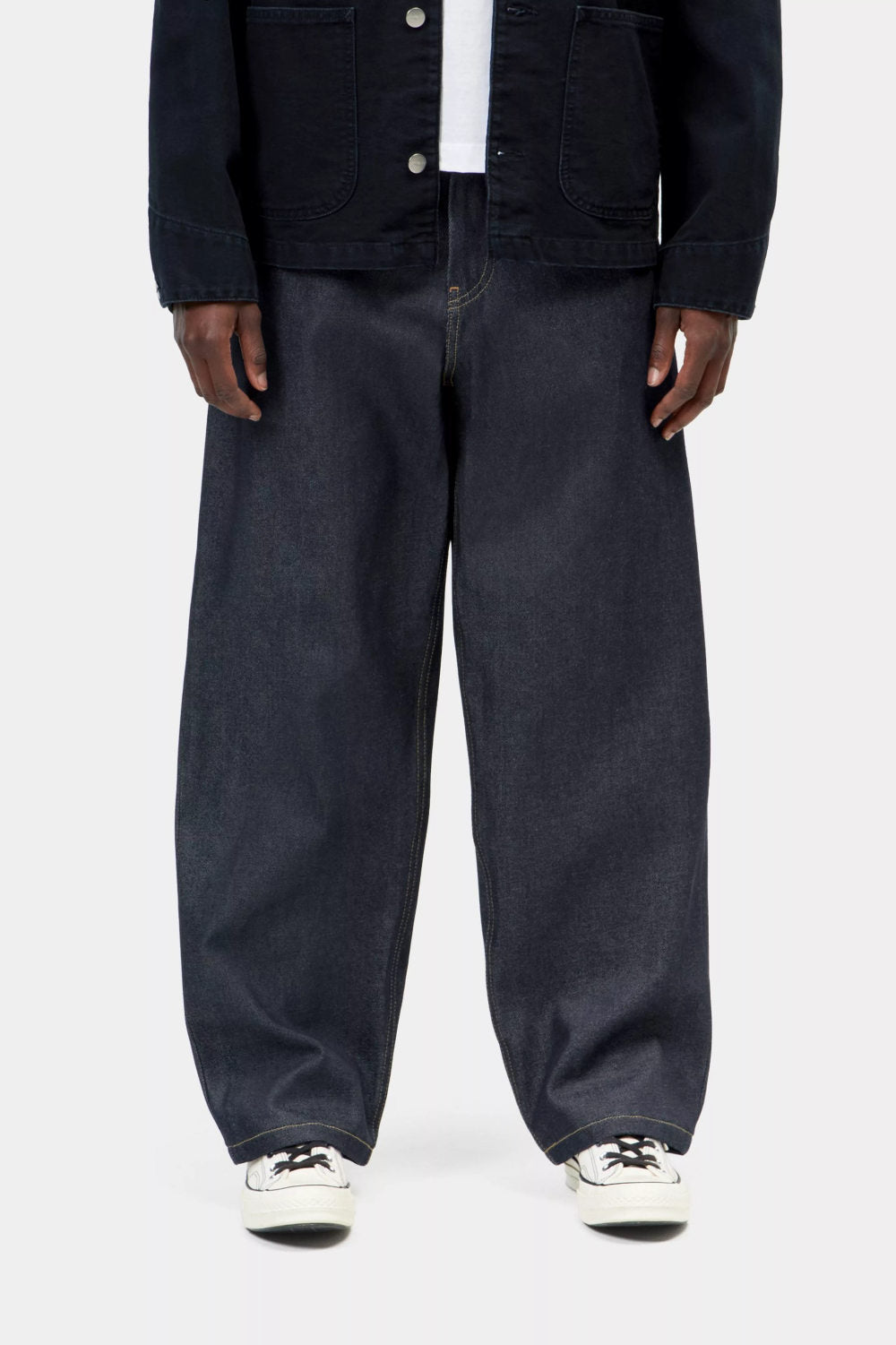 carhartt wip women brandon pant blue rigid