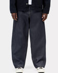 carhartt wip women brandon pant blue rigid