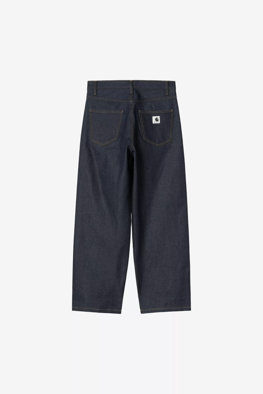carhartt wip women brandon pant blue rigid