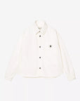 carhartt wip women georgia shirt jacket wax stone washed