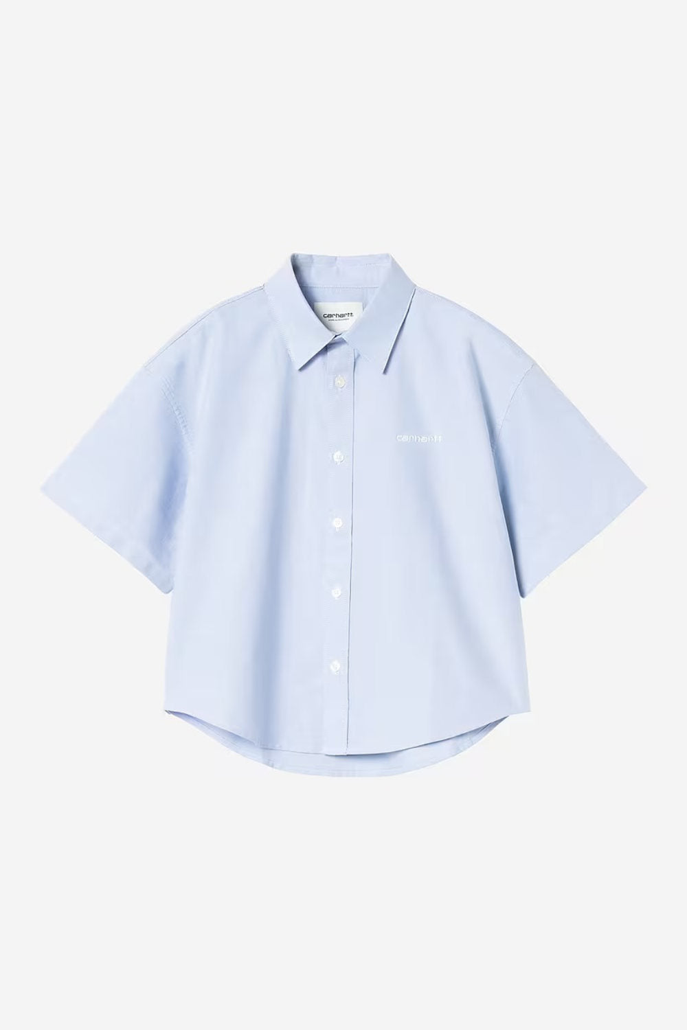 carhartt wip women kaia shirt bleach white