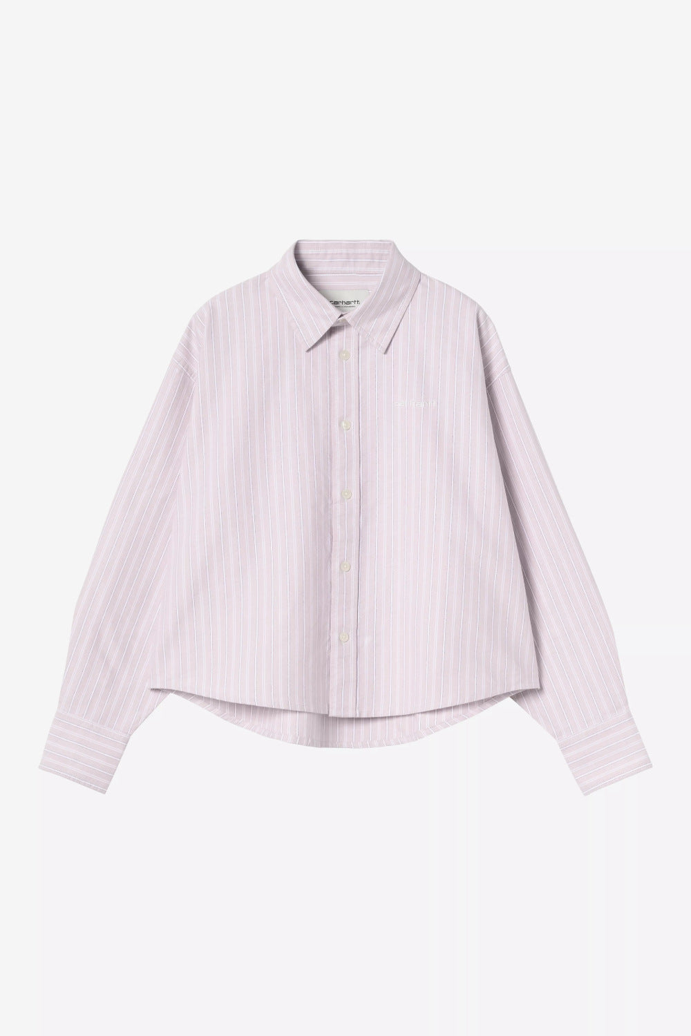 carhartt wip women long sleeve kanan shirt kanan stripe hortensia