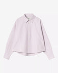 carhartt wip women long sleeve kanan shirt kanan stripe hortensia