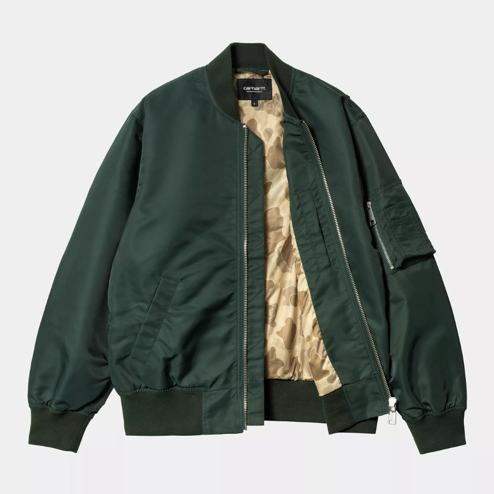 carhartt wip women otley bomber conifer
