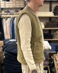 chesapeakes deck vest jungle cloth new mccoy khaky green