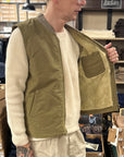 chesapeakes deck vest jungle cloth new mccoy khaky green