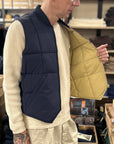 chesapeakes down vest seattle dark navy