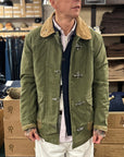 chesapeakes bedford fireman jacket jungle cloth military green