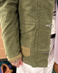 chesapeakes bedford fireman jacket jungle cloth military green