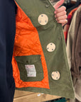 chesapeakes bedford fireman jacket jungle cloth military green