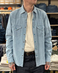 chesapeakes western chambray shirt flagstaff light chambray
