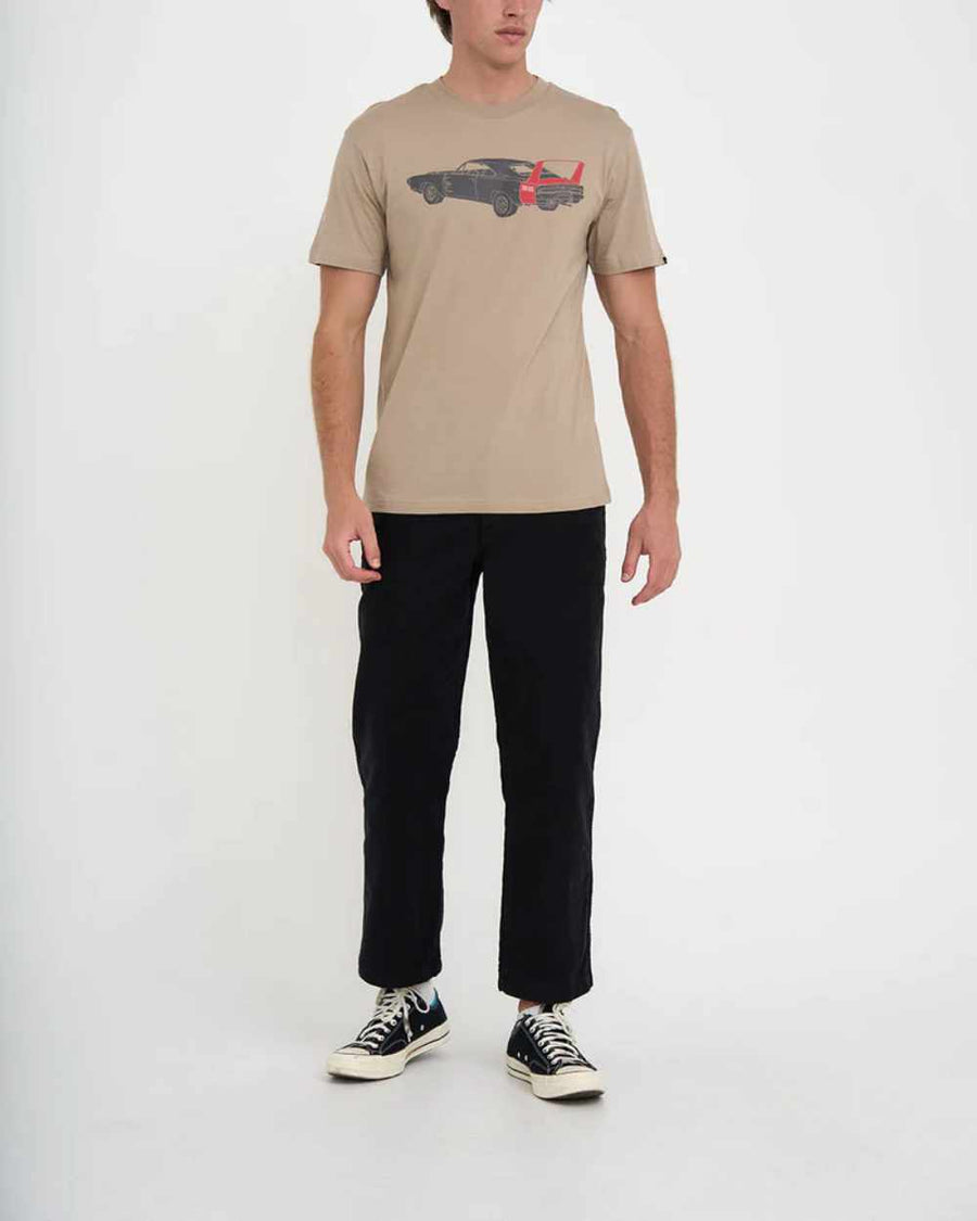 deus ex machina charger t-shirt khaki