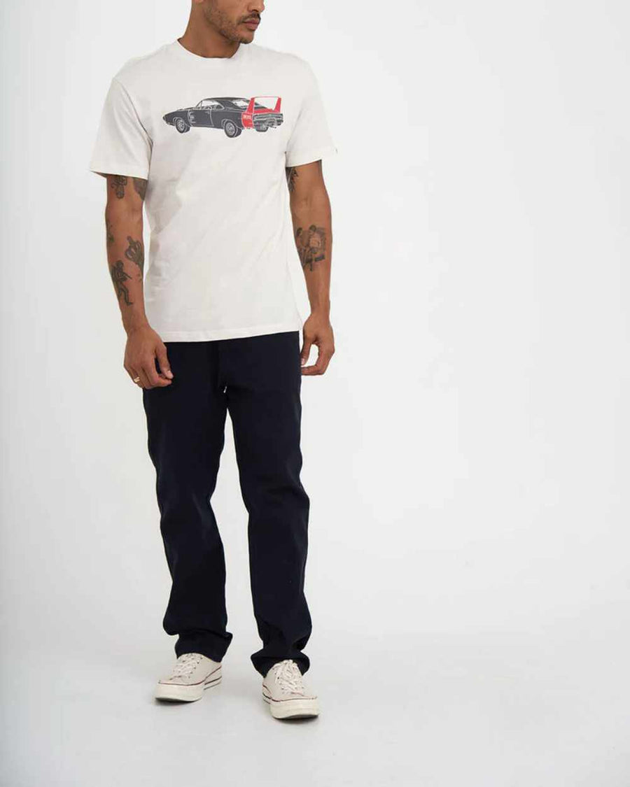 deus ex machina charger t-shirt vintage white