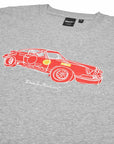 deus ex machina rally t-shirt grey marle