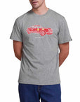 deus ex machina rally t-shirt grey marle