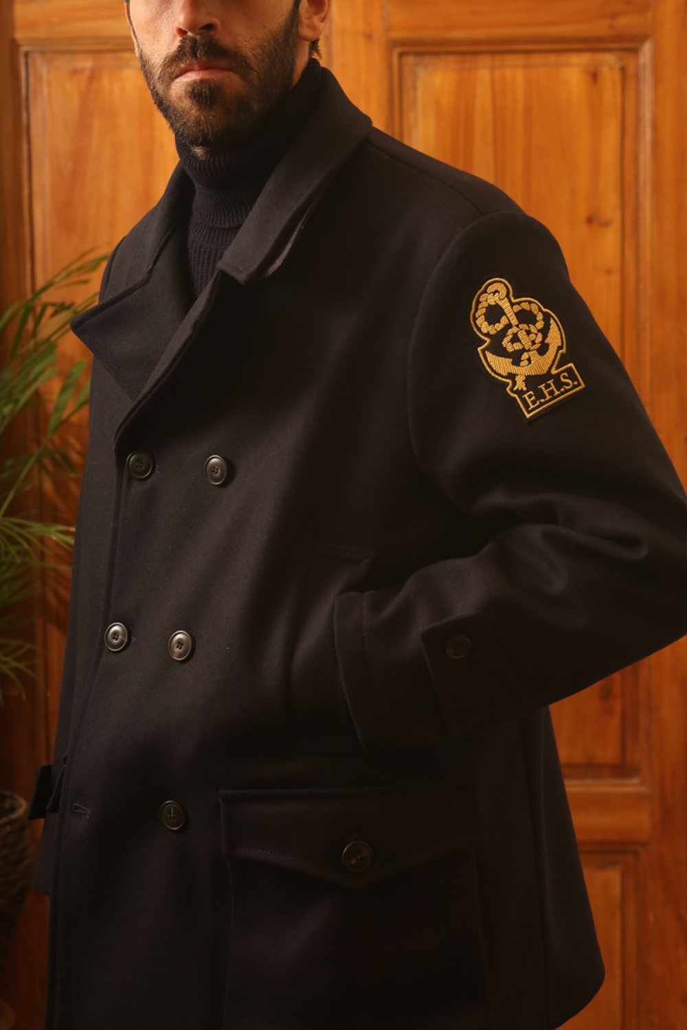 east harbour surplus nelson 114 caban coat navy (LAST SIZE LARGE)