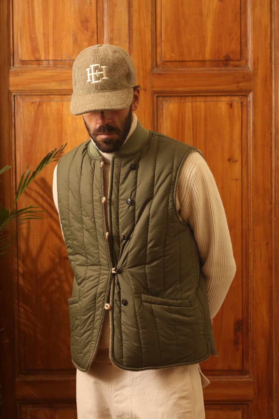 east harbour surplus oliver 102 reversible vest green