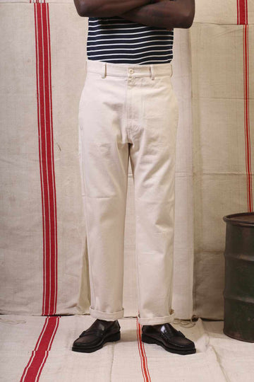 east harbour surplus venice 308 trousers off white