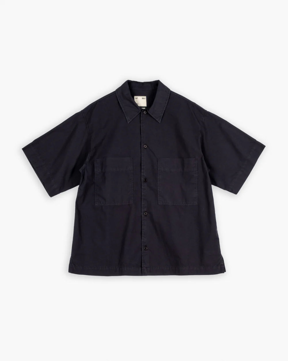 eat dust okinawa shirt riviera cotton midnight blue