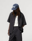 eat dust okinawa shirt riviera cotton midnight blue